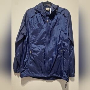 XL Blue Windbreaker Jacket